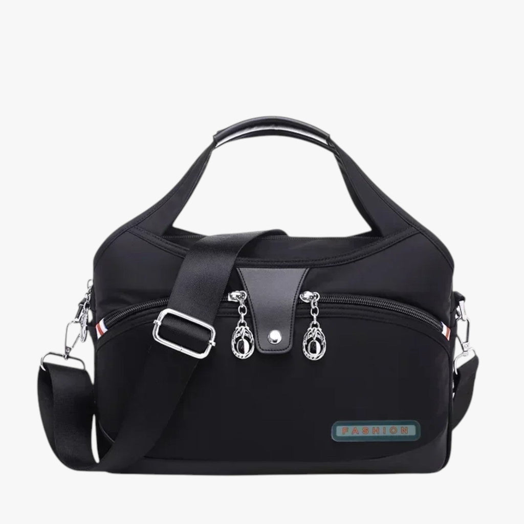 Elegant Roomy Shoulder Bag with Organised Compartments