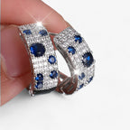 Gold-Tone Zircon Earrings