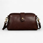 Small Genuine Cow Leather Lightweight Shoulder Bag