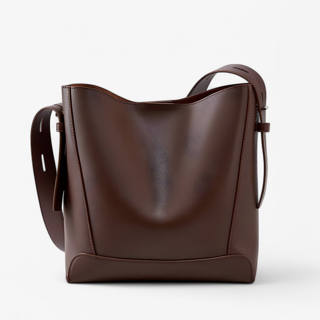 Large-Capacity Chic Leather Everyday Shoulder Bag