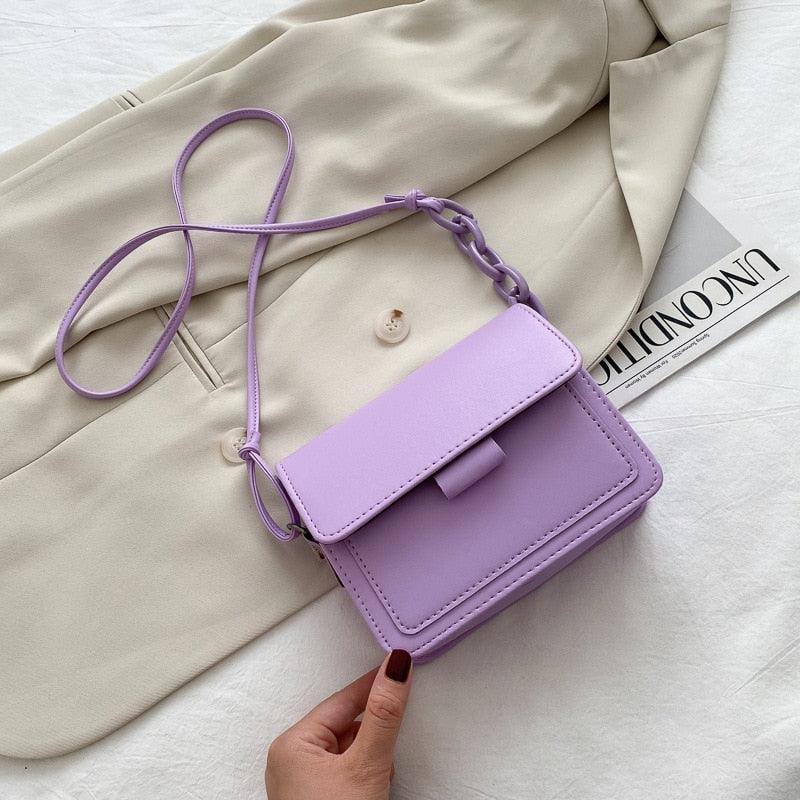 Light Compact Minimalist Chic Shoulder Bag