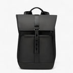 Waterproof Black 15.6-Inch Laptop Backpack with Multiple Compartments