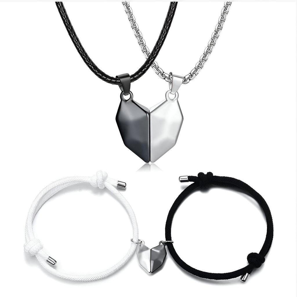 Magnetische set met gamecontroller-ketting en armband