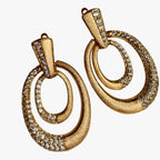 Hand-Painted Drop Earrings, Made in Italy