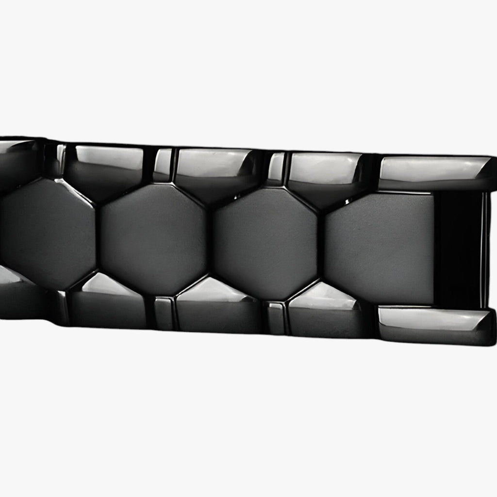 Geometric Link Bracelet with Removable Sections