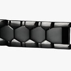 Geometric Link Bracelet with Removable Sections
