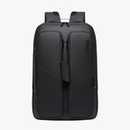 Anti-Theft Waterproof Black Laptop Backpack with USB Port