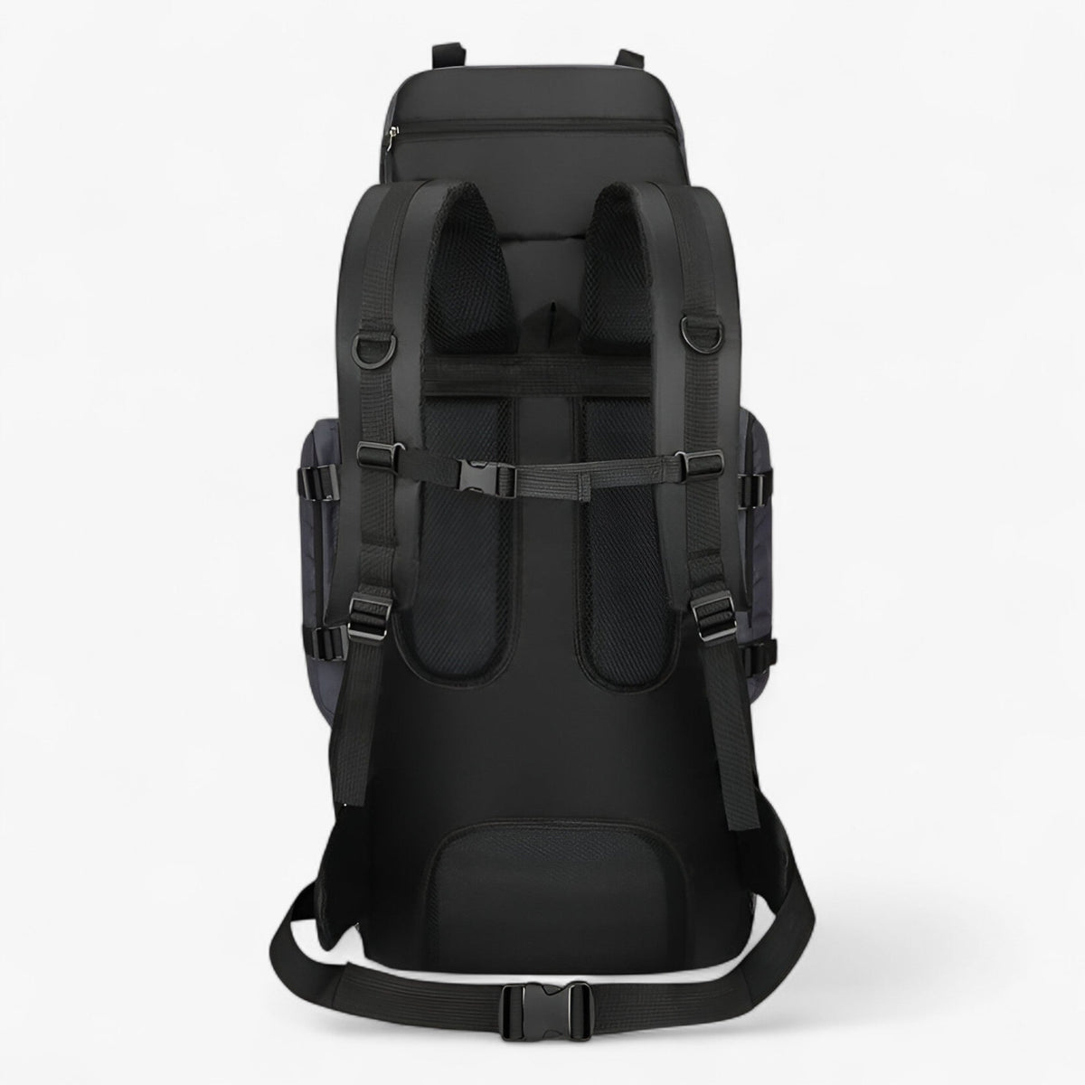 Unisex 90L Waterproof Nylon Hiking and Travel Backpack