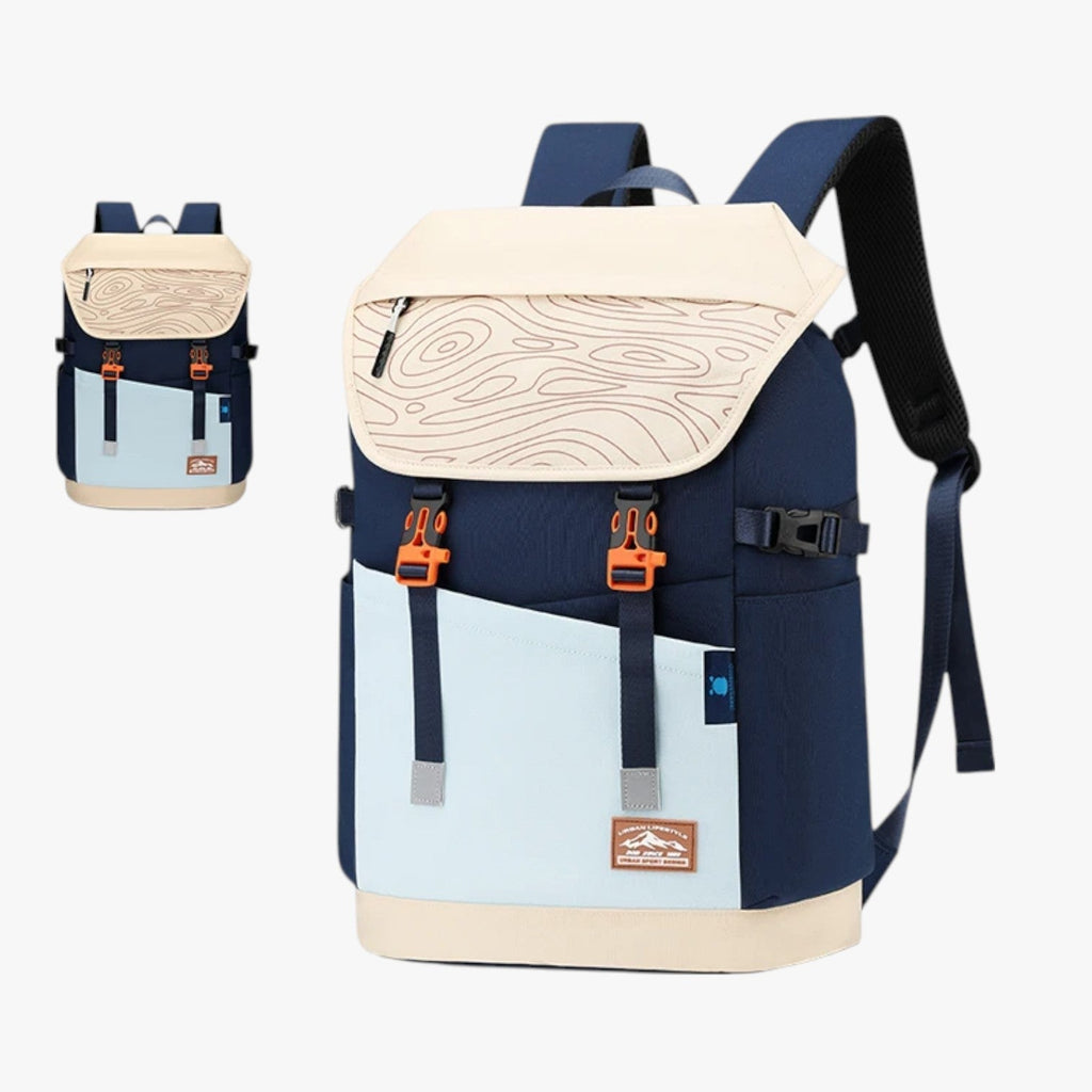 Compact 40L Cabin-Friendly Travel Backpack with Laptop Space