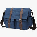 Men's Vintage Canvas-Look Nylon Crossbody Bag