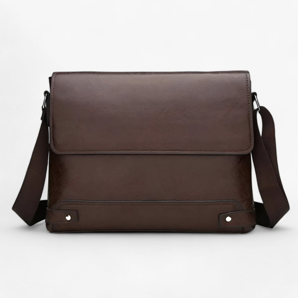Klassieke zakelijke PU-leren laptoptas voor heren