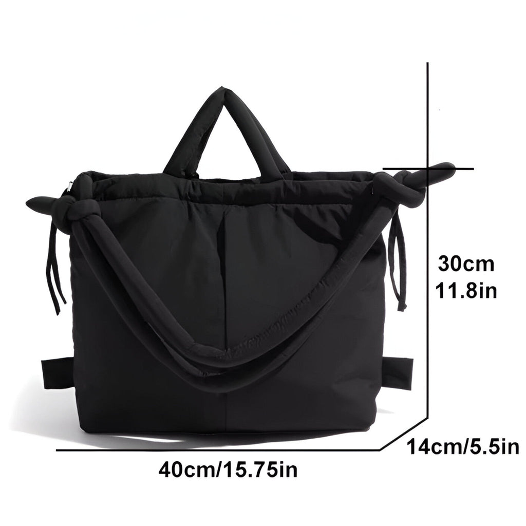 Eye-Catching Soft Puffer Handbag in Six Colours