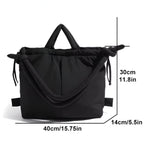 Eye-Catching Soft Puffer Handbag in Six Colours