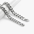 Cuban Link Chain Necklace, 12mm Wide, 70cm
