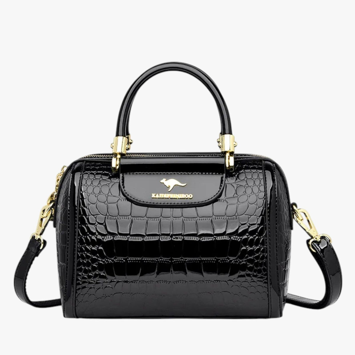 Sophisticated Glamorous Structured Shoulder Bag