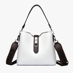 Soft PU Leather Clean-Lined Everyday Shoulder Bag
