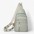 Moderne handsfree PU-leren borsttas voor dames