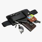 Multifunctional Leather Hands-Free Belt Bag