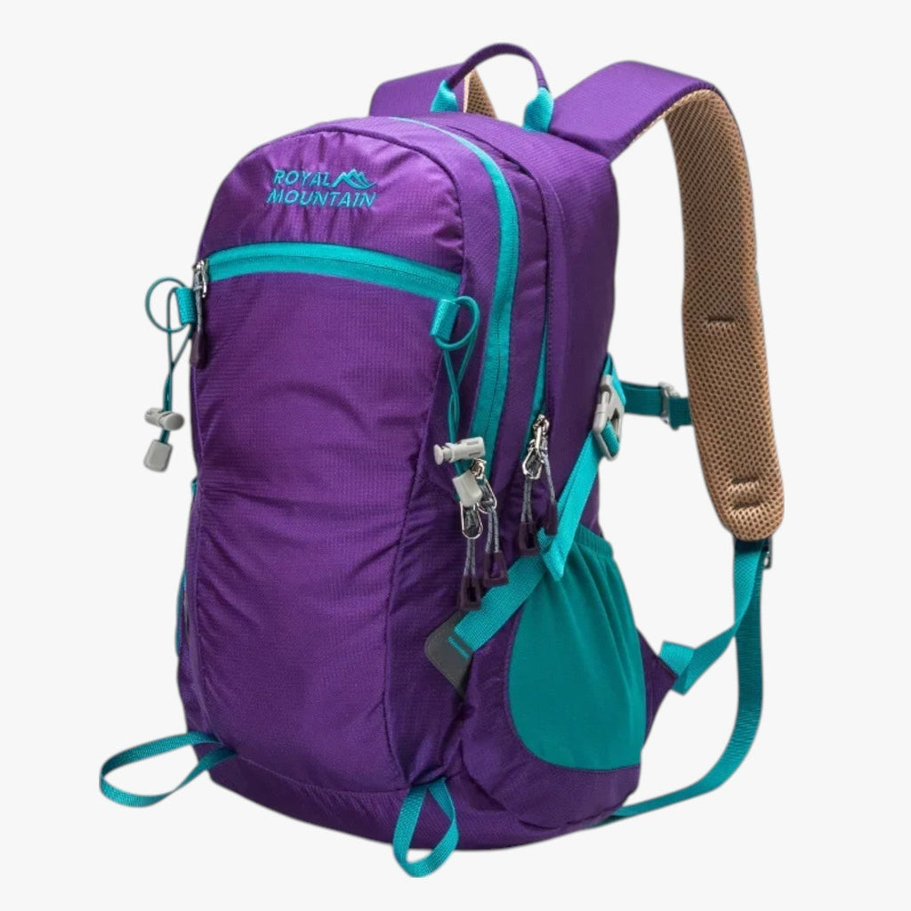 Water-Resistant Durable Nylon Outdoor Backpack, 20L or 30-40L