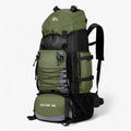 Unisex 90L Waterproof Nylon Hiking and Travel Backpack