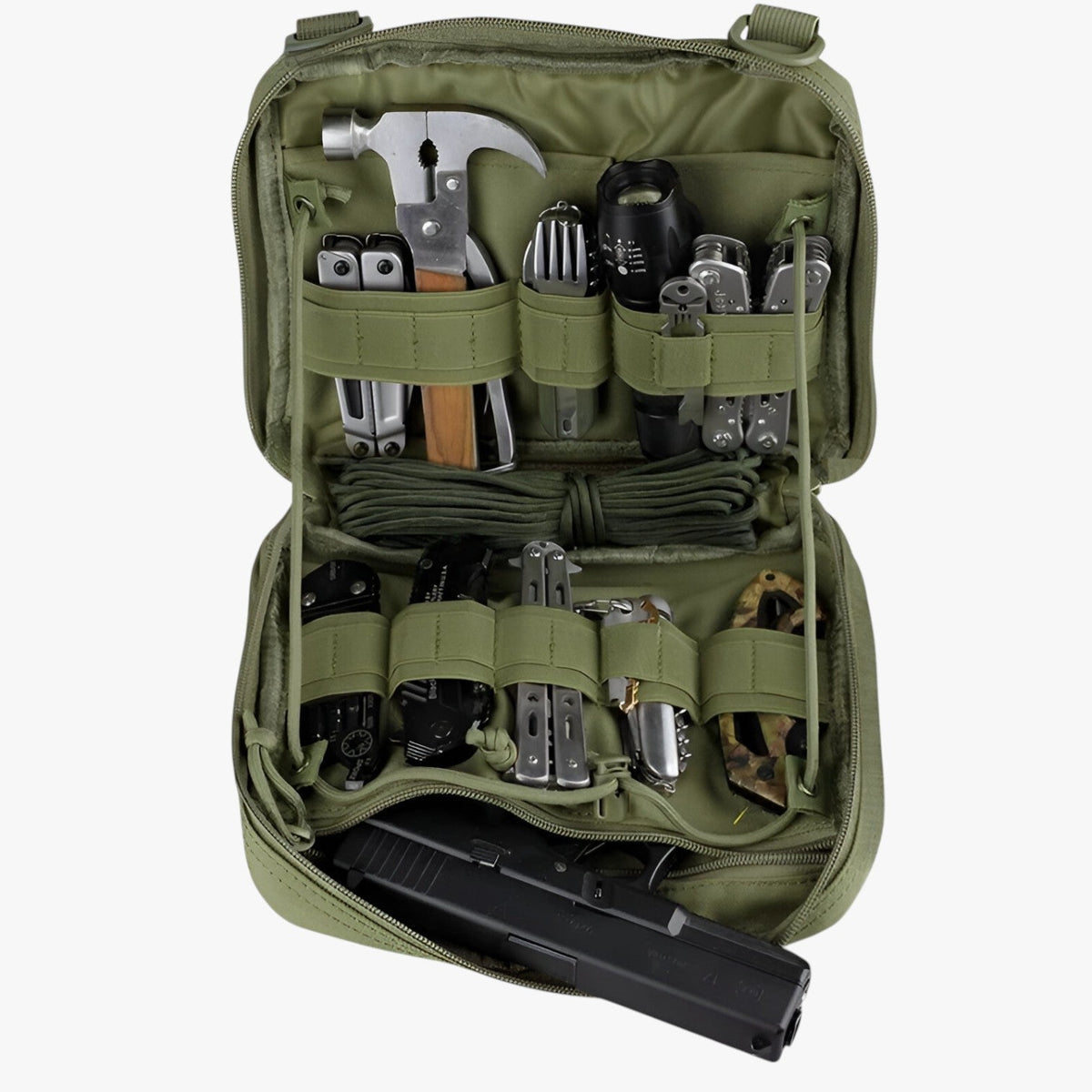 Compact Waterproof 1000D MOLLE First Aid Pouch