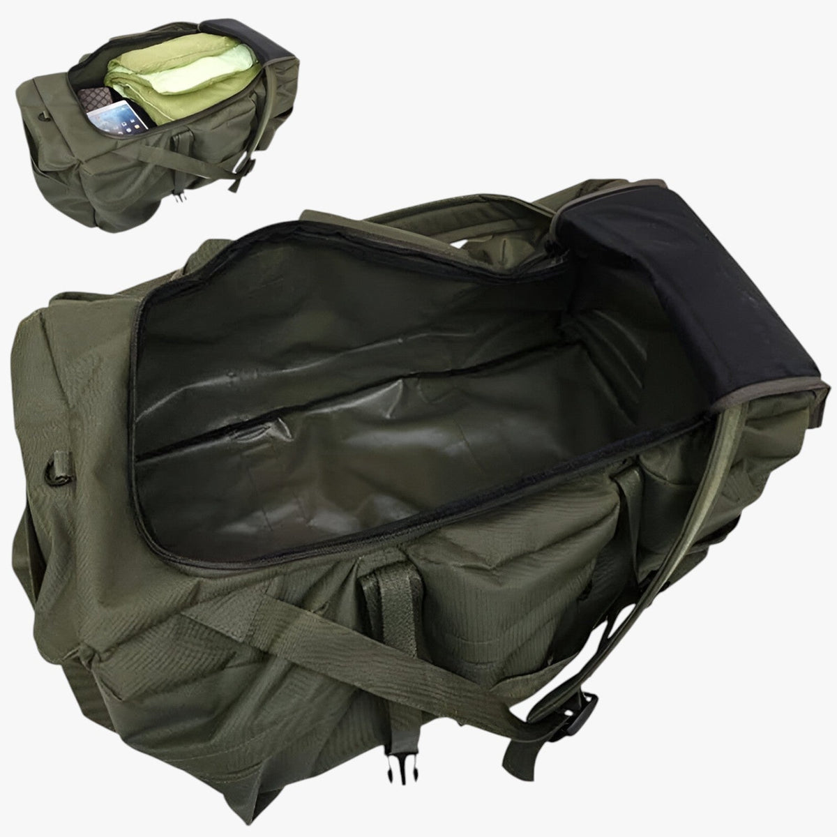 Robust 100L Camping and Travel Duffel Bag
