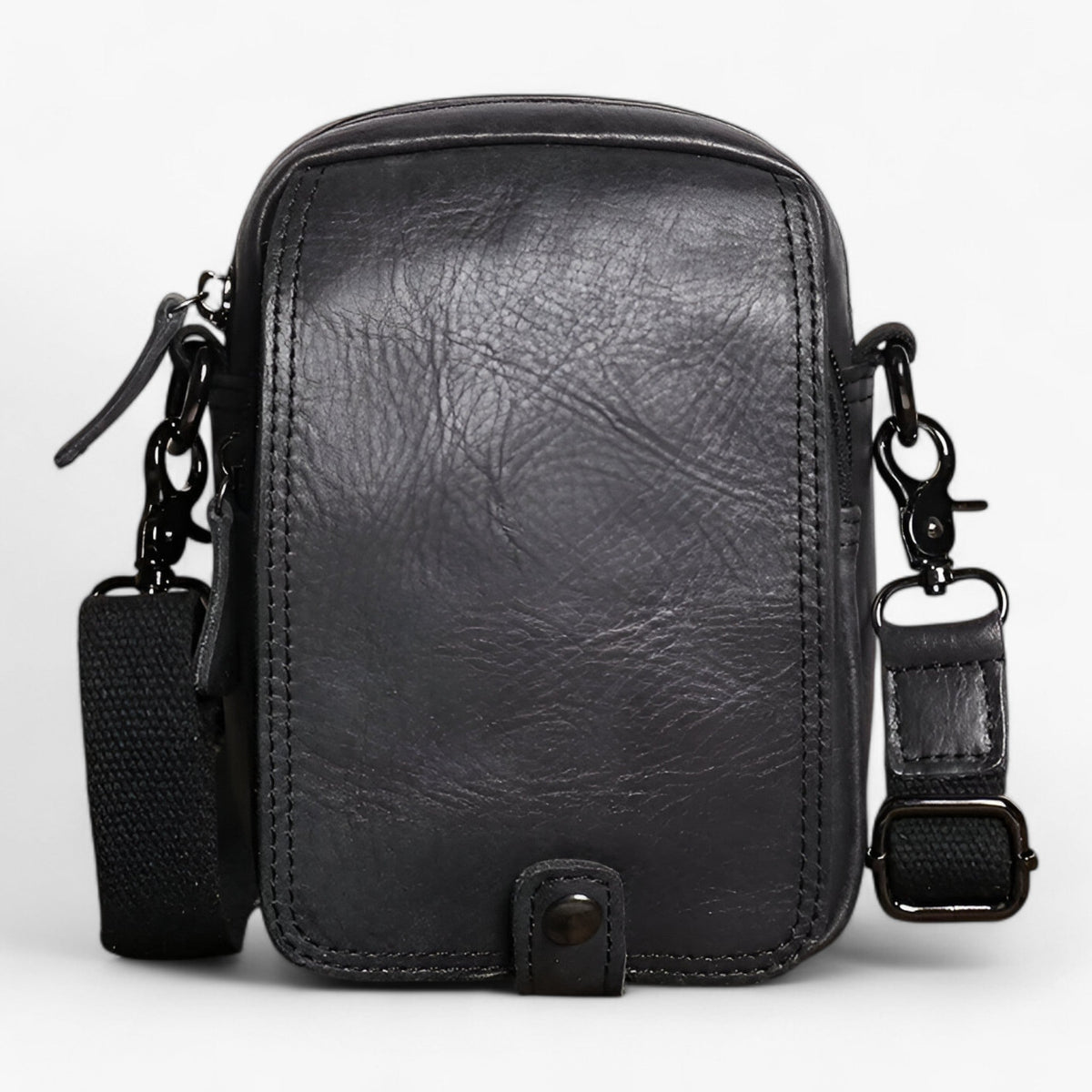 Lightweight Retro Ox Leather Commuter Bag