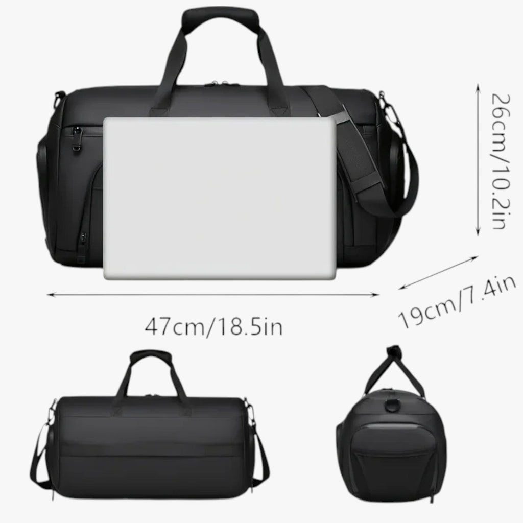 Large Versatile Gym and Weekend Sports Bag with Pockets