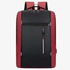 Men's Waterproof 15.6-Inch Laptop Backpack with USB Port