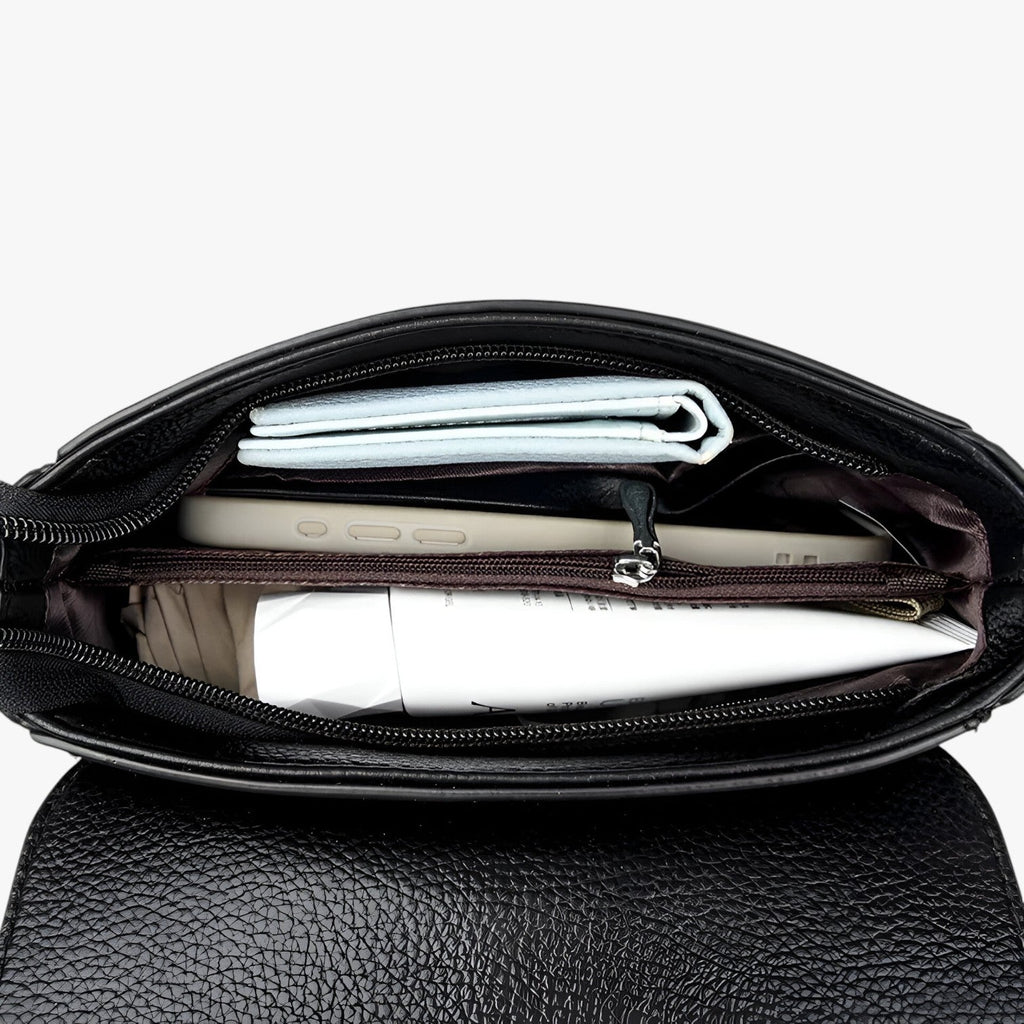 Modern Elegant PU Leather Shoulder Bag in Five Colours