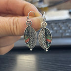 Bohemian Colourful Leaf Earrings
