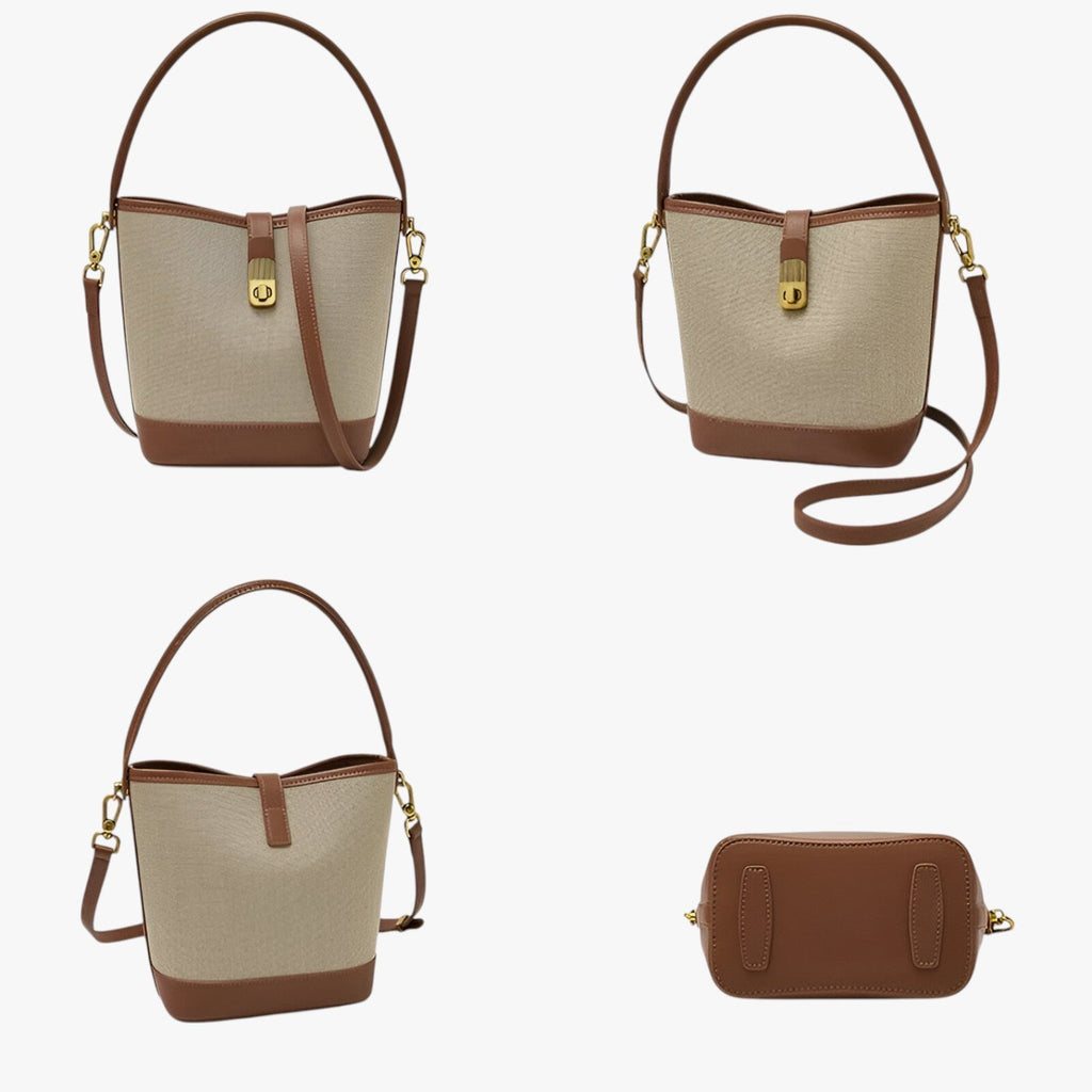 Elegant Mini Cylinder Barrel Crossbody Bag