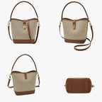 Elegant Mini Cylinder Barrel Crossbody Bag