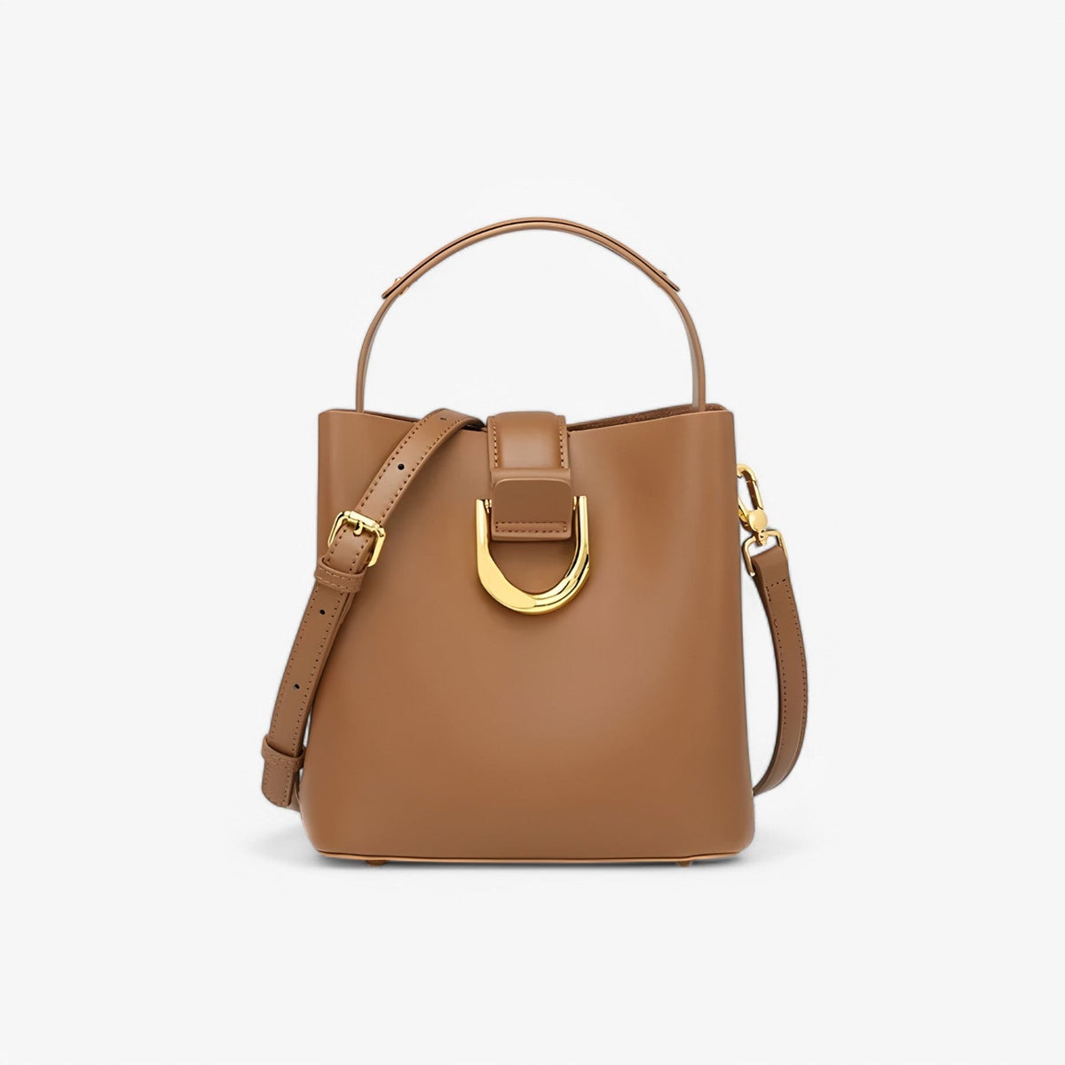 Spacious Versatile Fashion Bucket Bag in Four Colours