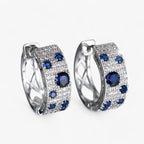 Gold-Tone Zircon Earrings