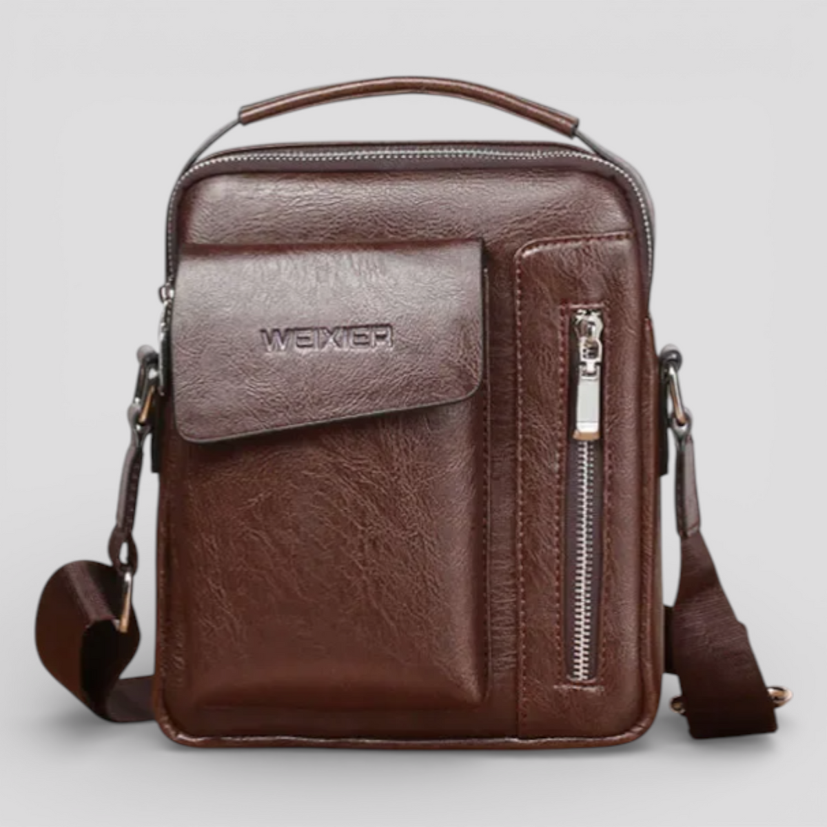 Men's Spacious Casual Crossbody Bag for Tablet and Essentials