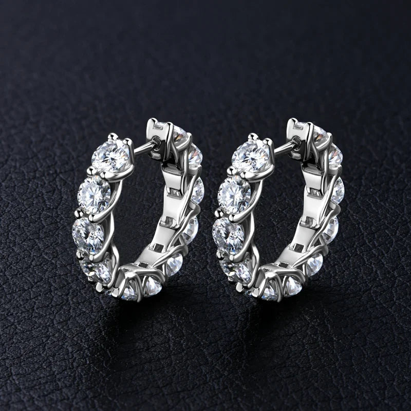 Spark Earrings in Two Tones