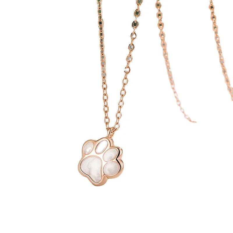 Paw Charm Keepsake Necklace