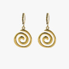 Coloured Steel Stud Earrings with Sea Motifs