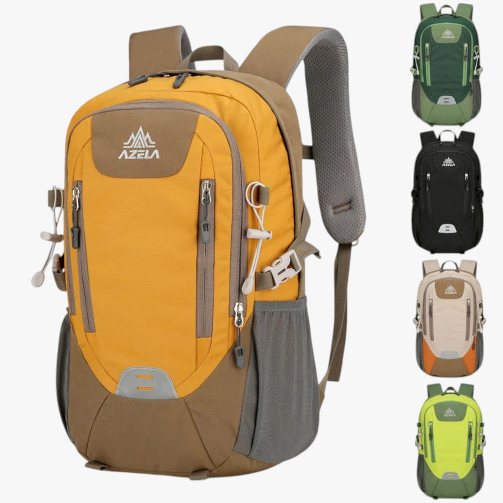 Waterproof Nylon Backpack with Padded Straps for Hiking