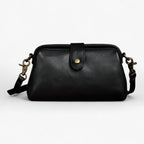 Small Genuine Cow Leather Lightweight Shoulder Bag