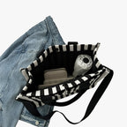 Roomy Canvas Laptop Shoulder Bag for Day Trips and Travel