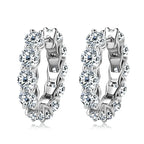 Spark Earrings in Two Tones