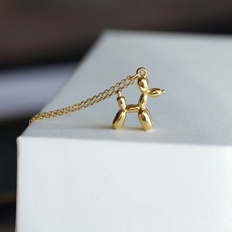 Ketting met ballonhondhanger