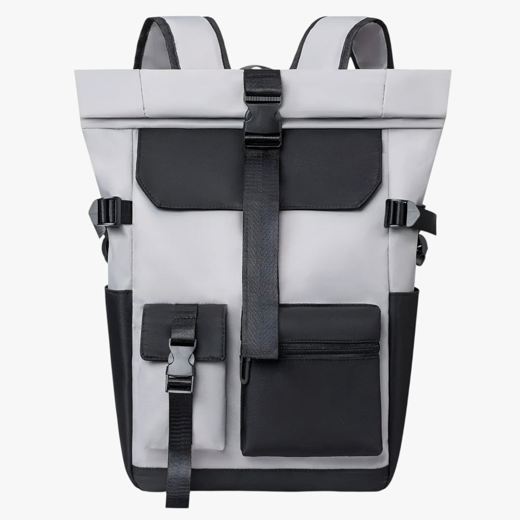 Waterproof Roll-Top Backpack for Active Outdoor Trips