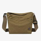 Women's Lightweight Waterproof Nylon Shoulder Bag with Pockets