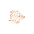 Vintage-Style Openwork Gold-Tone Ring