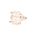 Vintage-Style Openwork Gold-Tone Ring