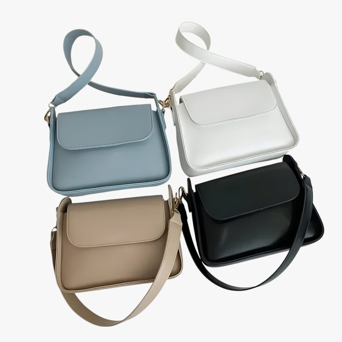 Chic Lightweight Mini PU Leather Shoulder Bag