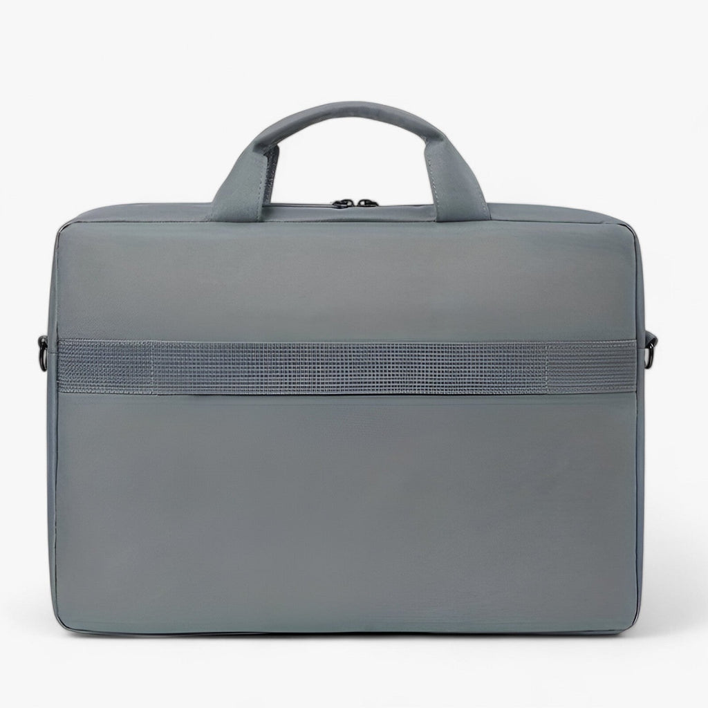 Compacte moderne laptoptas met grote inhoud in vijf kleuren